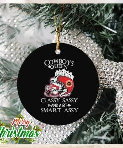 Oklahoma State Cowboys Queen Classy Sassy And A Bit Smart Assy Ornament