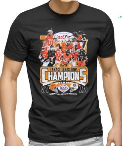 Oklahoma State Cowboys Team 2023 Taxact Texas Bowl Champions Shirt