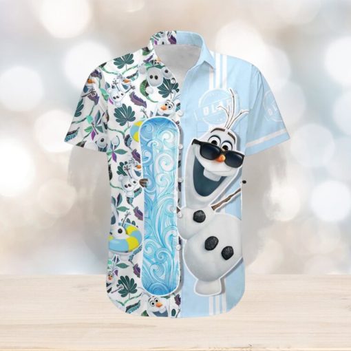 Olaf Hawaiian Shirt, Olaf Button Shirt