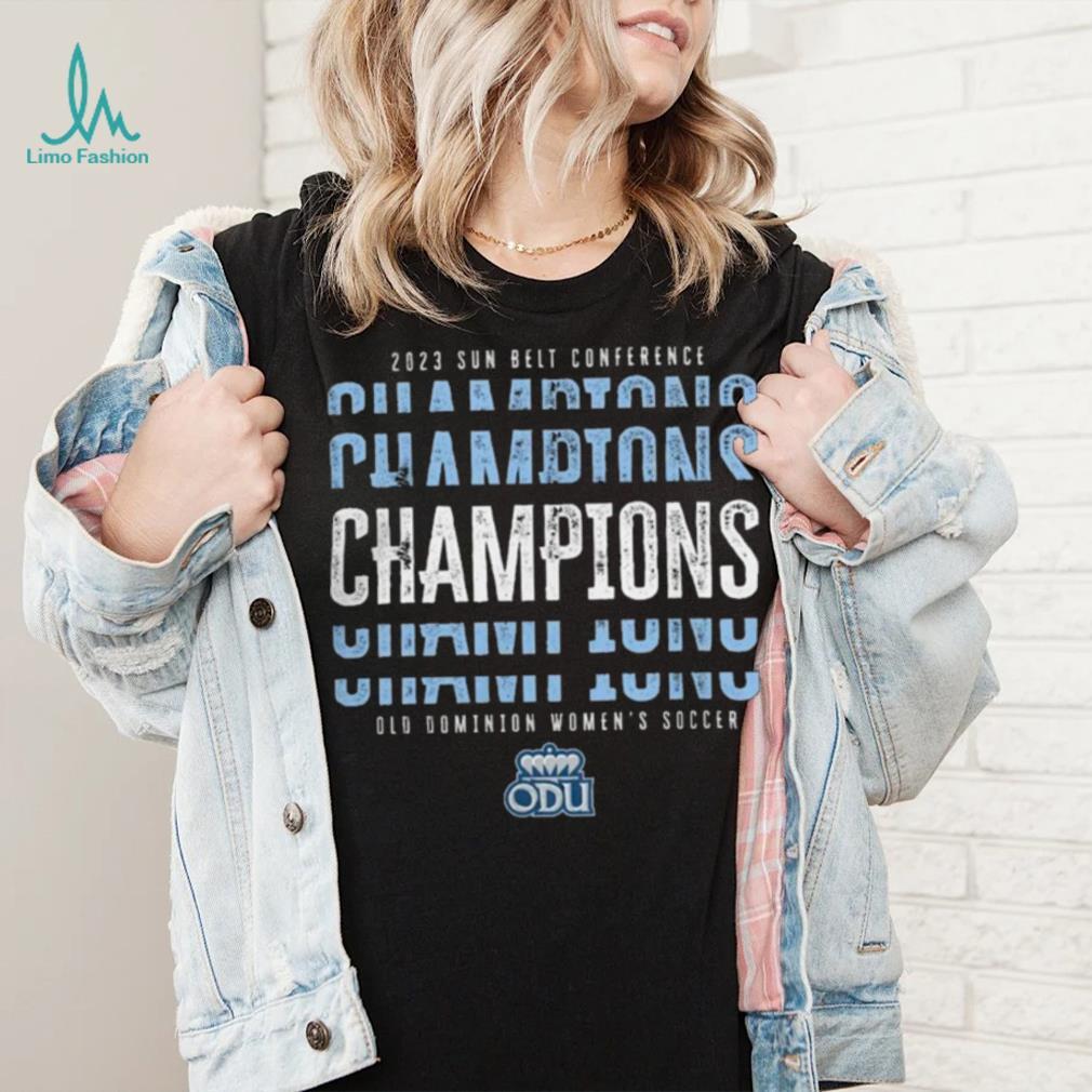 Old dominion 2023 sbc womens soccer champs Shirt Old dominion 2023 sbc womens soccer champs Shirt