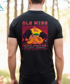 Ole Miss Rebels 2023 Chick Fil A Peach Bowl On December 30th 2023 Classic T Shirt