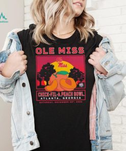 Ole Miss Rebels 2023 Peach Bowl Fierce Competitor Shirt
