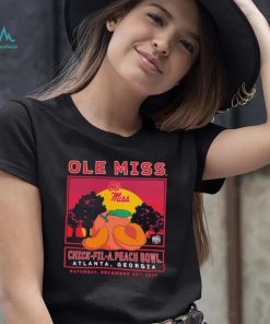 Ole Miss Rebels 2023 Peach Bowl Fierce Competitor Shirt