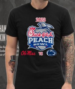 Ole Miss Rebels vs Penn State Nittany Lions 2023 Chick Fil A Peach Bowl shirt