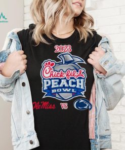 Ole Miss Rebels vs Penn State Nittany Lions 2023 Chick Fil A Peach Bowl shirt