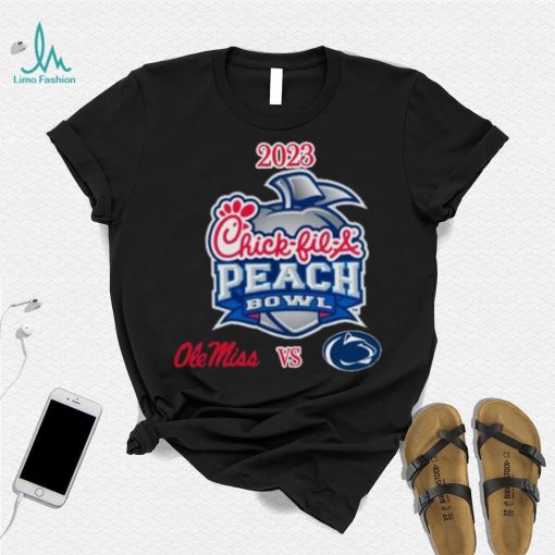 Ole Miss Rebels vs Penn State Nittany Lions 2023 Chick Fil A Peach Bowl shirt