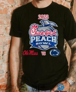 Ole Miss Rebels vs Penn State Nittany Lions 2023 Chick Fil A Peach Bowl shirt