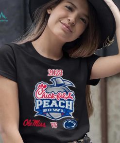 Ole Miss Rebels vs Penn State Nittany Lions 2023 Chick Fil A Peach Bowl shirt