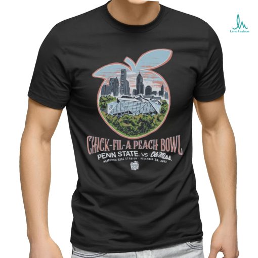 Ole Miss Vs Penn State Chick Fil A Peach Bowl 2023 December 30 Shirt