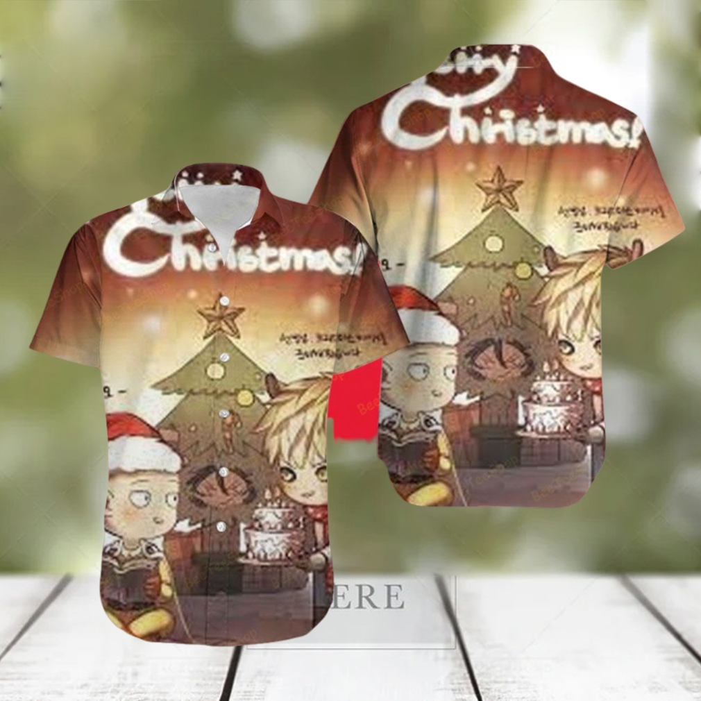 One Punch Man Anime Christmas 03 Trending Hawaii Shirt One Punch Man Anime Christmas 03 Trending Hawaii Shirt