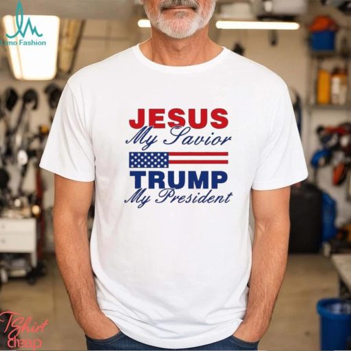 Orange Jesus my savivor Trump my American president shirt