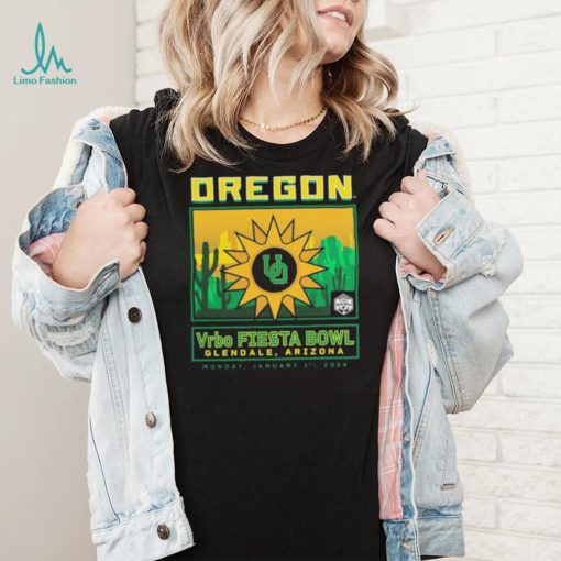 Oregon Ducks 2024 Fiesta Bowl Fierce Competitor Shirt