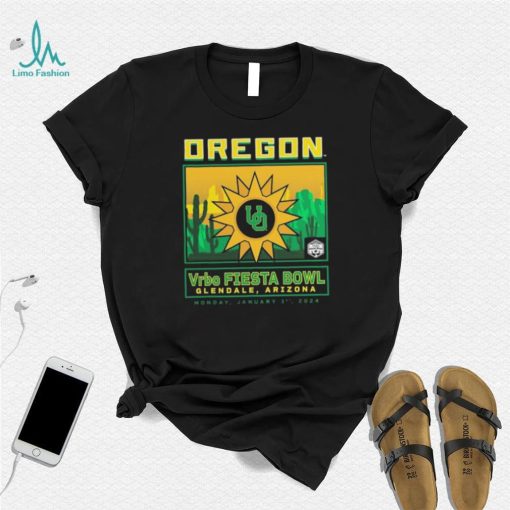 Oregon Ducks 2024 Fiesta Bowl Fierce Competitor Shirt