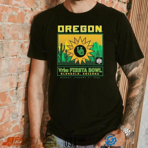 Oregon Ducks 2024 Fiesta Bowl Fierce Competitor Shirt