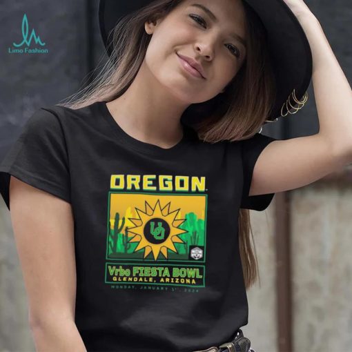 Oregon Ducks 2024 Fiesta Bowl Fierce Competitor Shirt