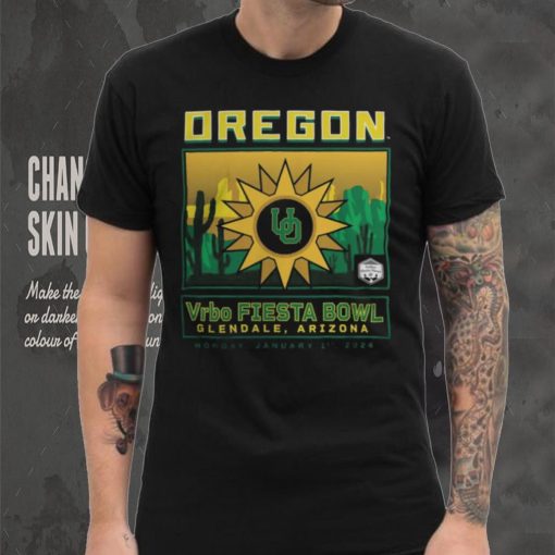 Oregon Ducks 2024 Vrbo Fiesta Bowl Fierce Competitor Glendale, Arizona Shirt