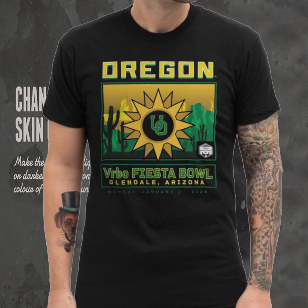 Oregon Ducks 2024 Vrbo Fiesta Bowl Fierce Competitor Glendale, Arizona Shirt Oregon Ducks 2024 Vrbo Fiesta Bowl Fierce Competitor Glendale, Arizona Shirt