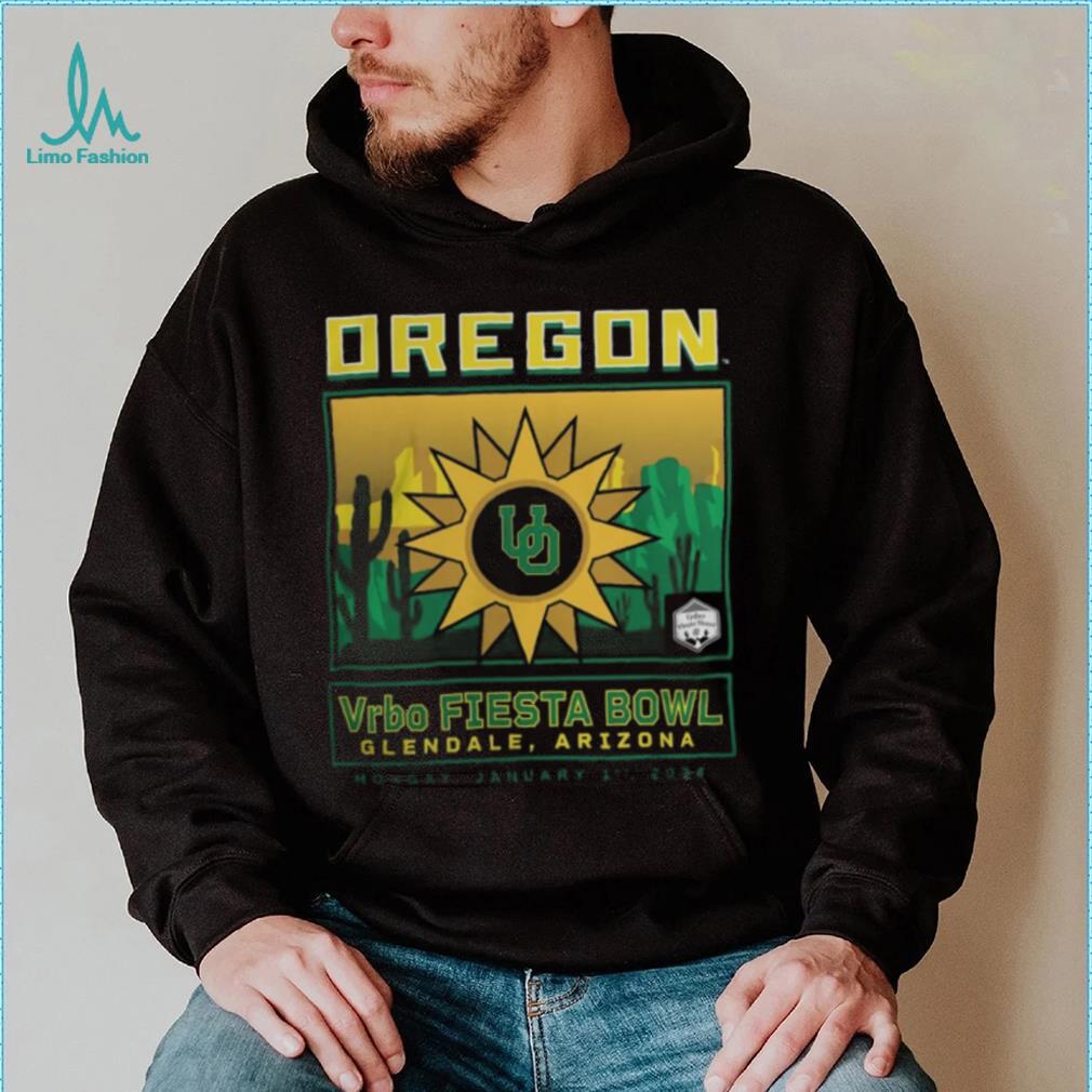 Oregon Ducks 2024 Vrbo Fiesta Bowl Fierce Competitor Glendale, Arizona Shirt Oregon Ducks 2024 Vrbo Fiesta Bowl Fierce Competitor Glendale, Arizona Shirt