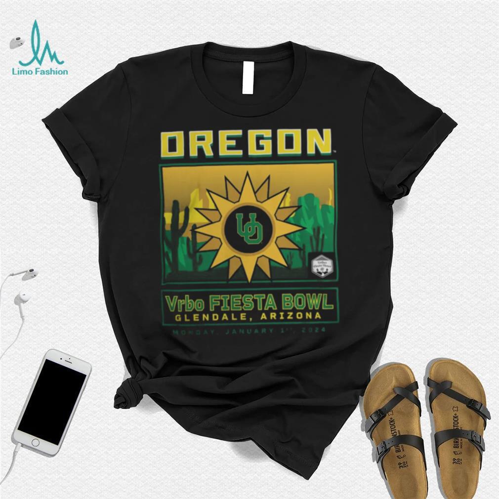 Oregon Ducks 2024 Vrbo Fiesta Bowl Fierce Competitor Glendale, Arizona Shirt Oregon Ducks 2024 Vrbo Fiesta Bowl Fierce Competitor Glendale, Arizona Shirt