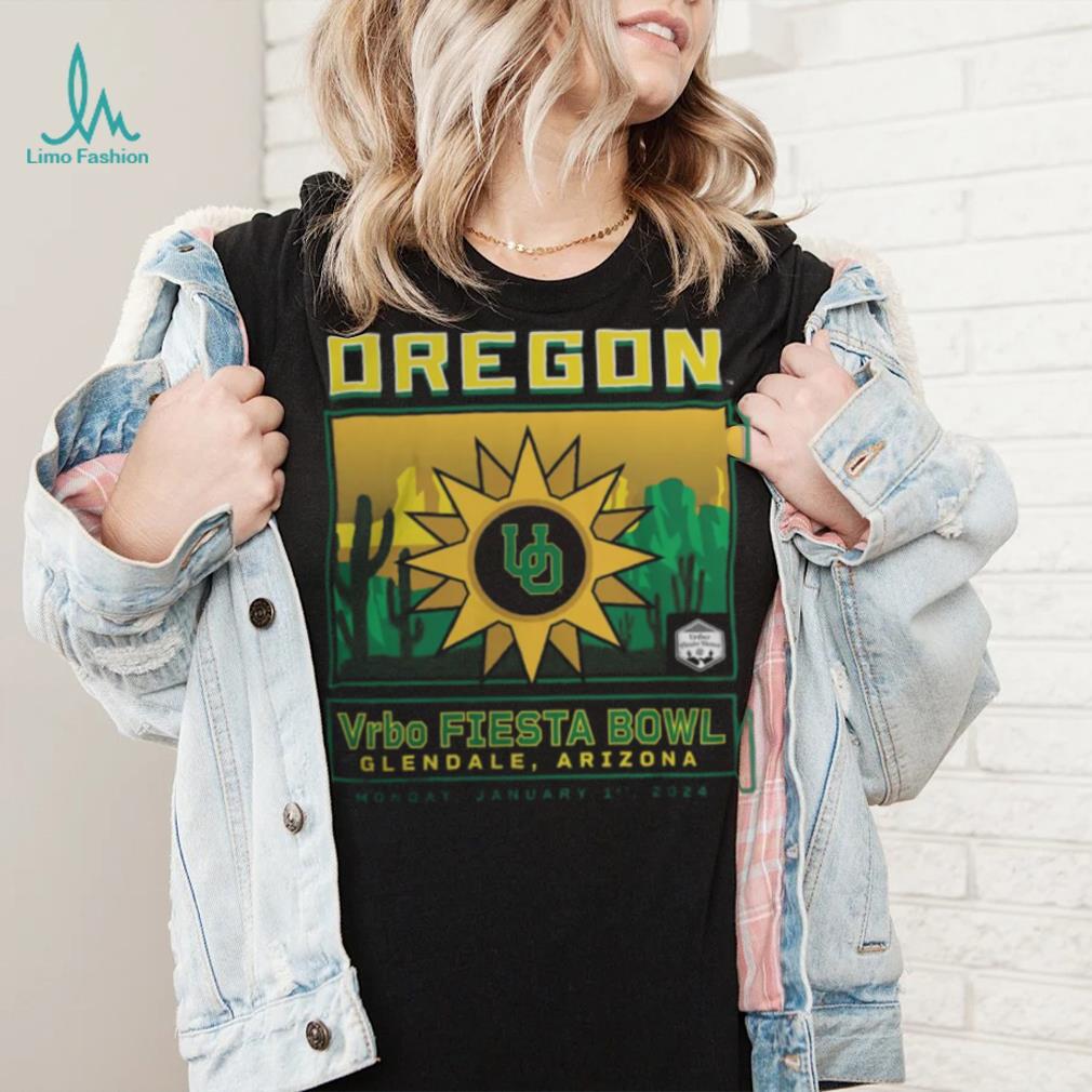 Oregon Ducks 2024 Vrbo Fiesta Bowl Fierce Competitor Glendale, Arizona Shirt Oregon Ducks 2024 Vrbo Fiesta Bowl Fierce Competitor Glendale, Arizona Shirt