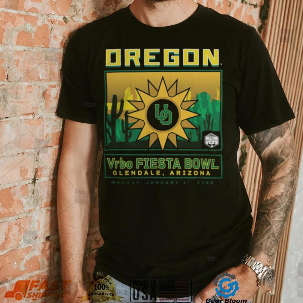 Oregon Ducks 2024 Vrbo Fiesta Bowl Fierce Competitor Glendale, Arizona Shirt Oregon Ducks 2024 Vrbo Fiesta Bowl Fierce Competitor Glendale, Arizona Shirt