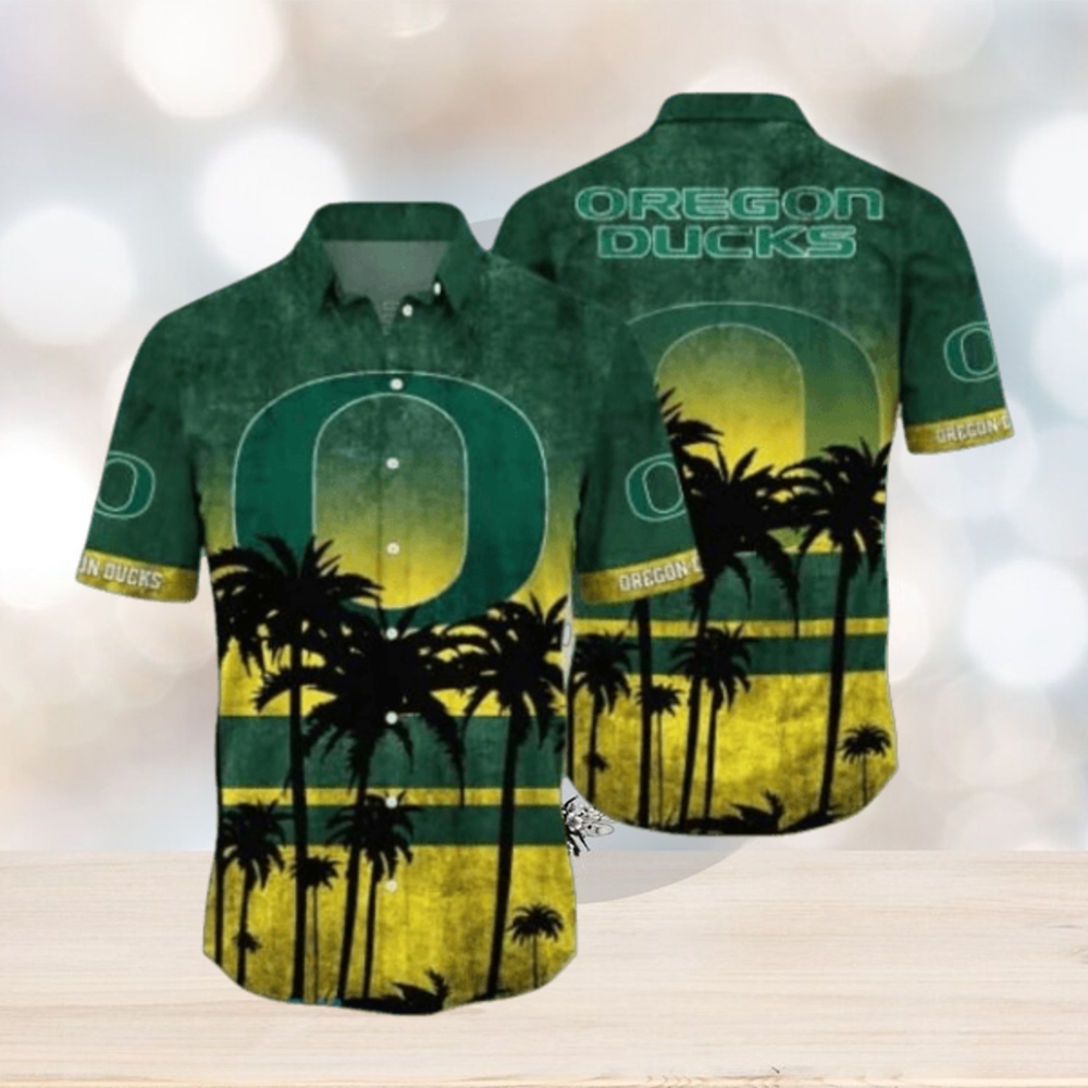 Oregon Ducks Logo Coconut Tropical Hawaiian Shirt Beach Gift For Fans Oregon Ducks Logo Coconut Tropical Hawaiian Shirt Beach Gift For Fans