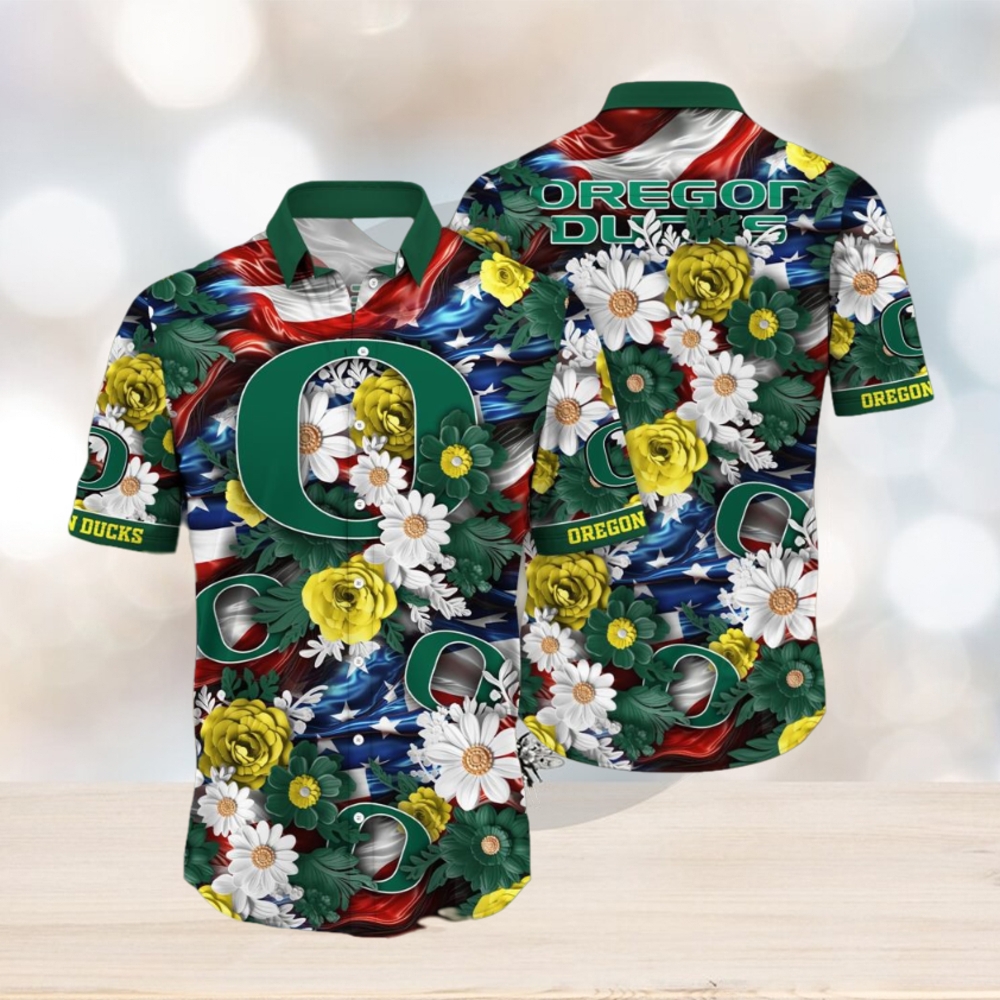 Oregon Ducks NCAA2 Hawaii Shirt Independence Day Oregon Ducks NCAA2 Hawaii Shirt Independence Day
