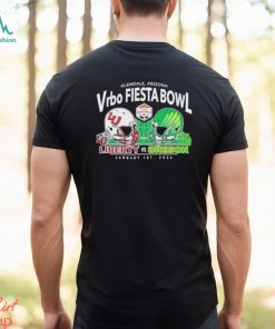 Oregon Ducks Vs. Liberty Flames Blue T Shirt