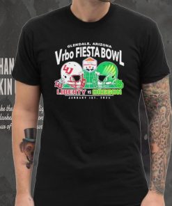Oregon Ducks Vs. Liberty Flames Fiesta Bowl Matchup January 1st, 2024 Shirt