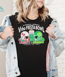 Oregon Ducks Vs. Liberty Flames Fiesta Bowl Matchup January 1st, 2024 Shirt
