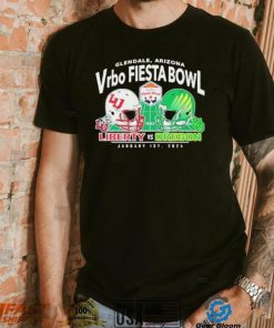 Oregon Ducks Vs. Liberty Flames Fiesta Bowl Matchup January 1st, 2024 Shirt