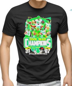 Oregon Ducks vs Oregon State Beavers Civil War Champions 2023 T Shirt