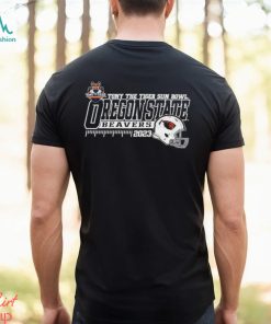Oregon State Beavers 2023 Tony the tiger sun bowl helmet shirt