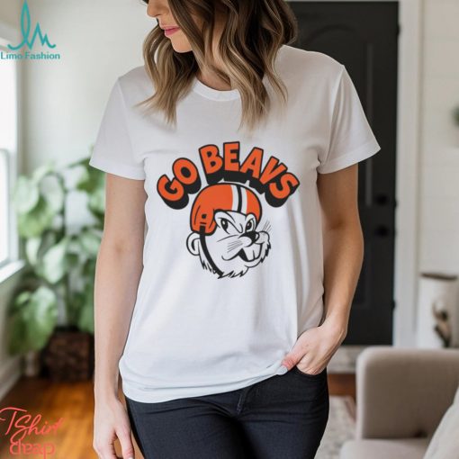Oregon State Beavers football go beavs mascot face shirt