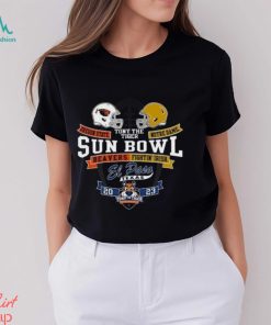 Oregon State Beavers vs. Notre Dame Fighting Irish 2023 El Paso Texas Tony the Tiger sun Bowl shirt