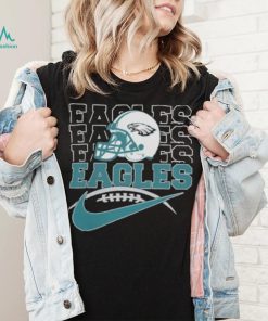 Original 2023 NFL Philadelphia Football Team Helmet Logo Shirt