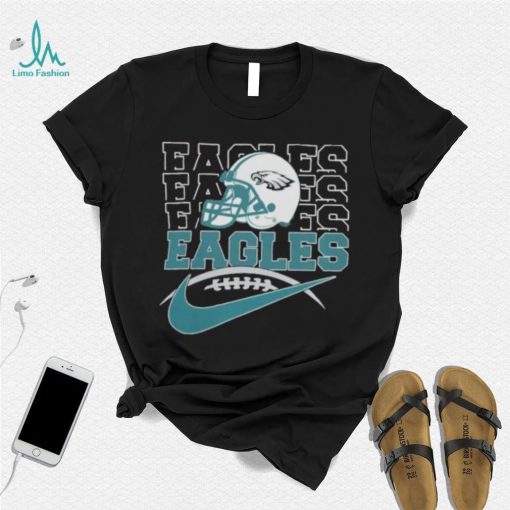 Original 2023 NFL Philadelphia Football Team Helmet Logo Shirt