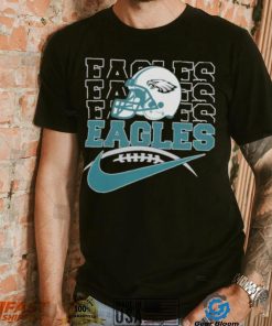 Original 2023 NFL Philadelphia Football Team Helmet Logo Shirt