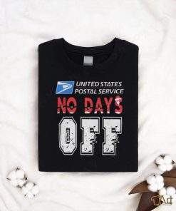 Original 2023 United States Postal Service No Day’s Off Logo Christmas T Shirt
