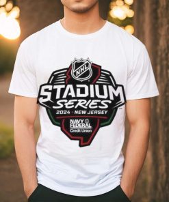 Original 2024 Navy Federal Credit Union NHL Stadium Series Primary Logo T Shirt