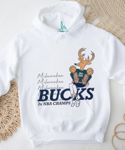 Original Bango Milwaukee Bucks 2x NBA Champs Vintage T Shirt
