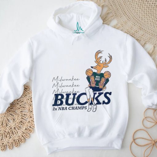 Original Bango Milwaukee Bucks 2x NBA Champs Vintage T Shirt