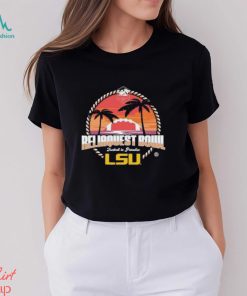 Original College Football Bowl Games 2023 24 2024 Reliaquest Bowl LSU Tigers Football In Paradise Classic T Shirt