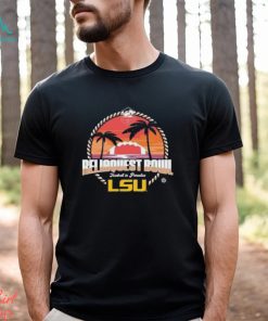 Original College Football Bowl Games 2023 24 2024 Reliaquest Bowl LSU Tigers Football In Paradise Classic T Shirt