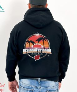 Original College Football Bowl Games 2023 24 2024 Reliaquest Bowl Wisconsin Badgers Football In Paradise Classic T Shirt