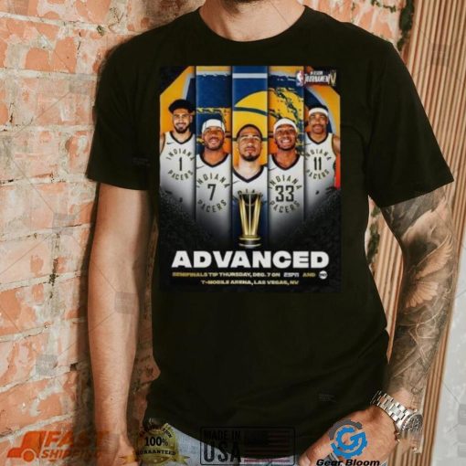 Original Congratulations Indiana Pacers Advance To NBA In Season Tournament Semifinals shirt