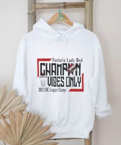 Original Fostoria Lady Red 2023 NBC Champions Logo T Shirt