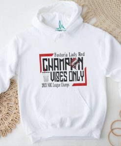 Original Fostoria Lady Red 2023 NBC Champions Logo T Shirt