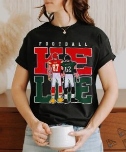 Original Jason Kelce and Travis Kelce American Football 2024 T Shirt