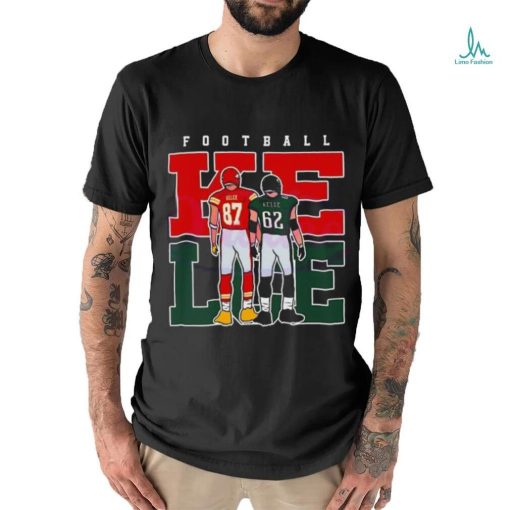 Original Jason Kelce and Travis Kelce American Football 2024 T Shirt